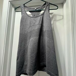 Lululemon gray racerback Tank Top size 10